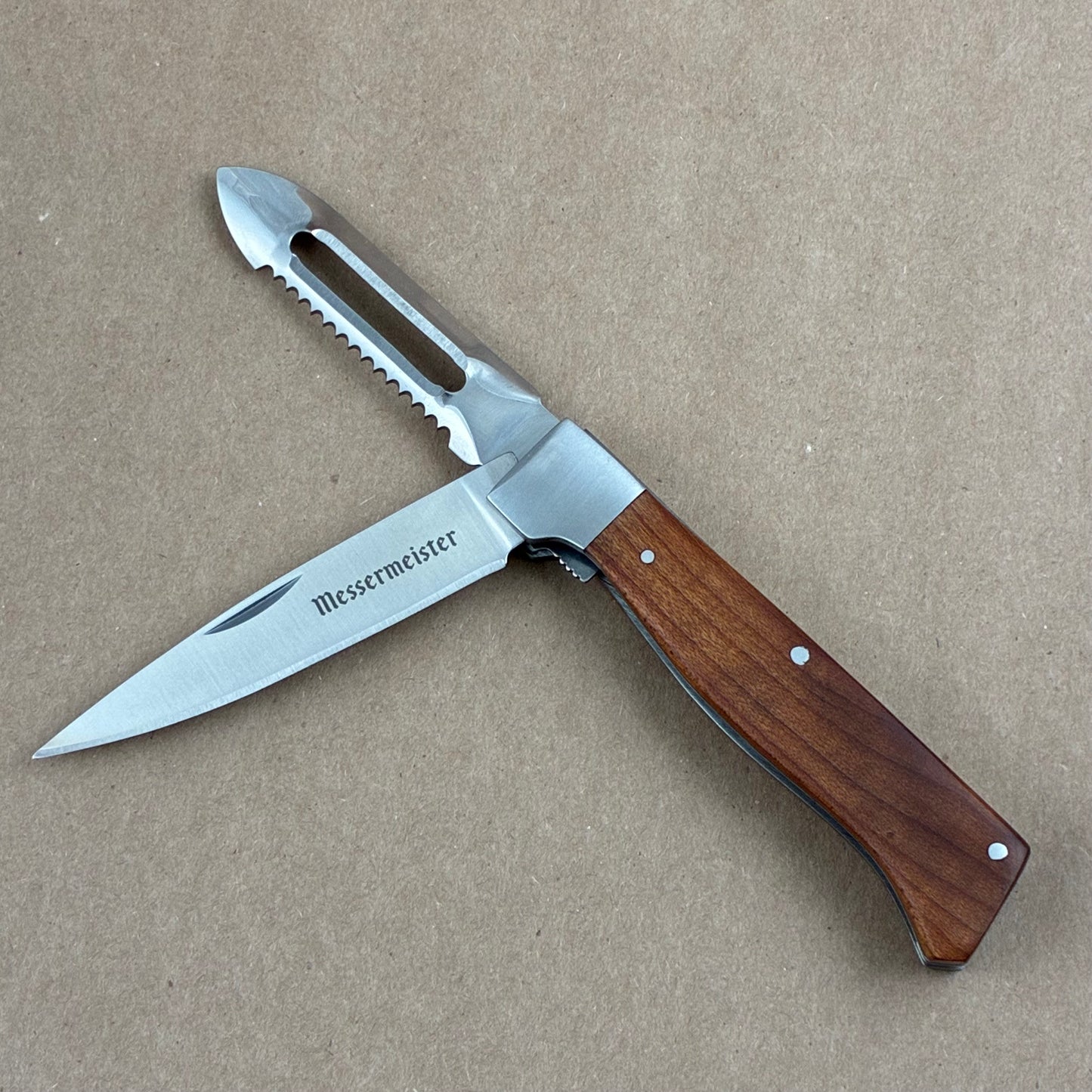 Messermeister Adventure Chef Folding Peeler & Parer