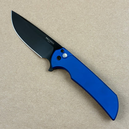 Pro-Tech Mordax Blue Flipper MX103-LTD