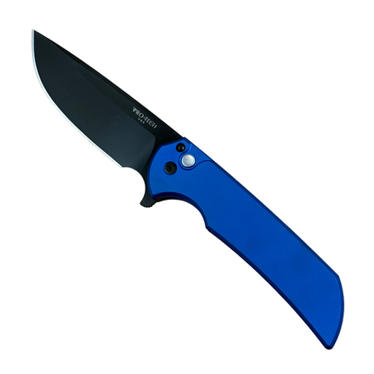 Pro-Tech Mordax Blue Flipper MX103-LTD