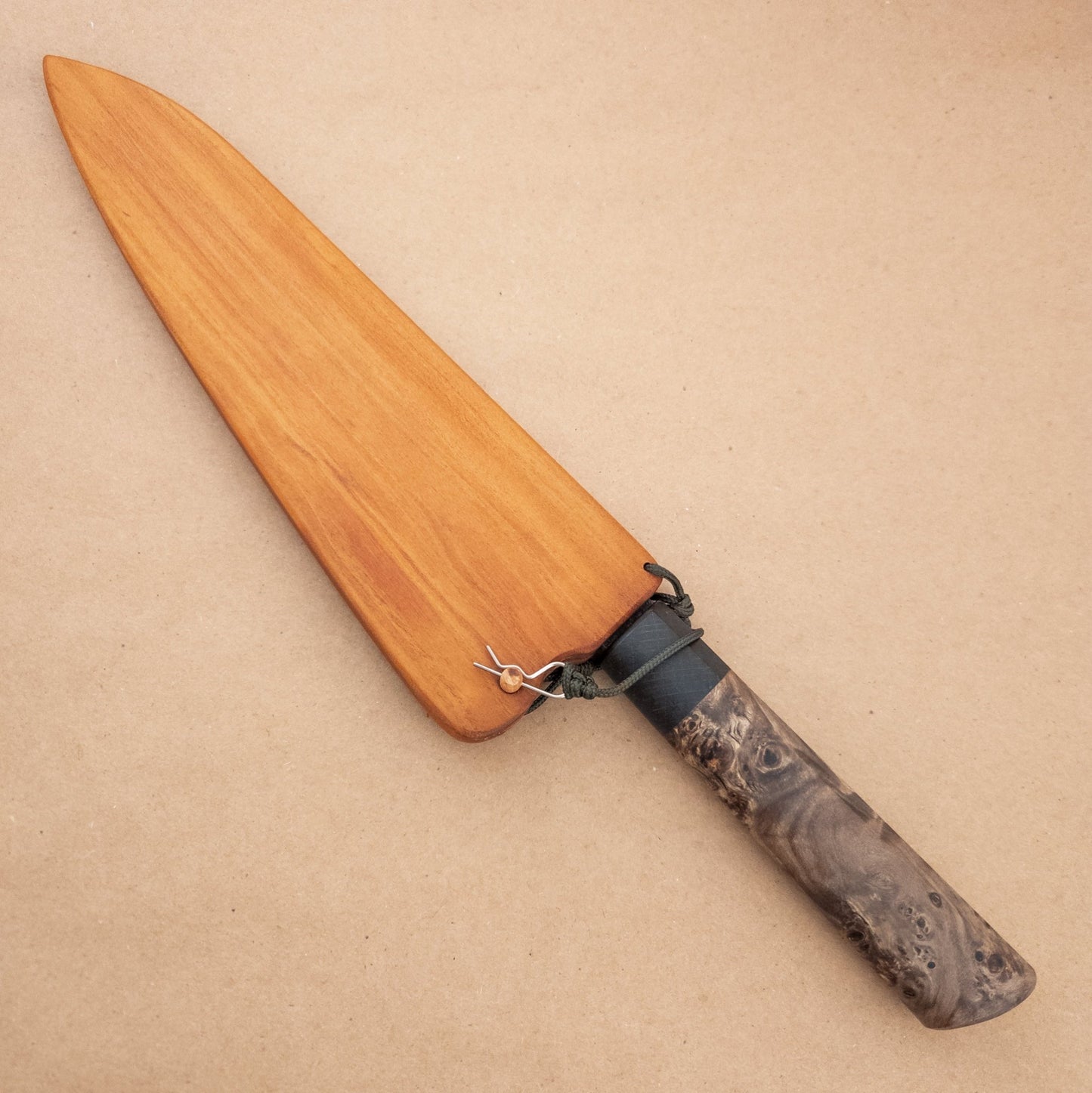 8.75" Martin Huber 200 - Layer Damascus Wa Gyuto - District Cutlery