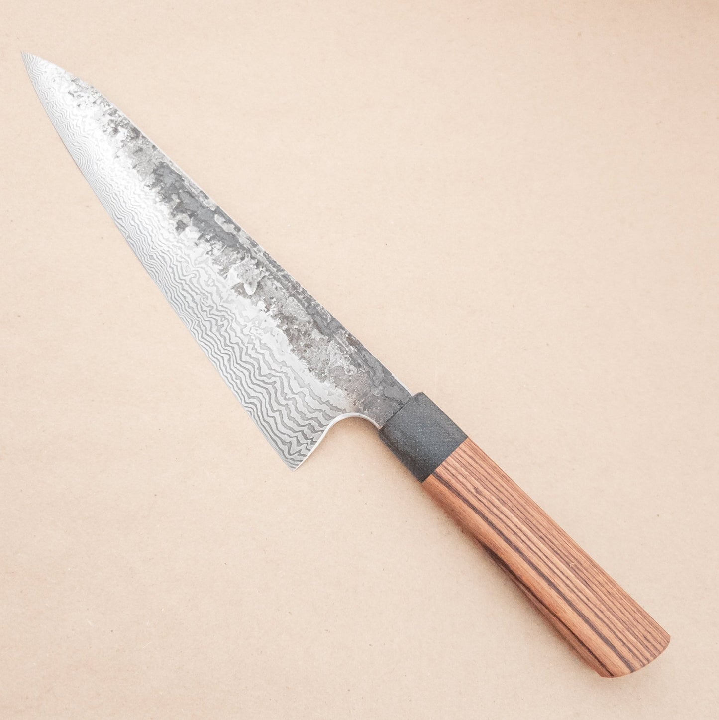 8.75" Martin Huber 50 - Layer Damascus Gyuto - District Cutlery