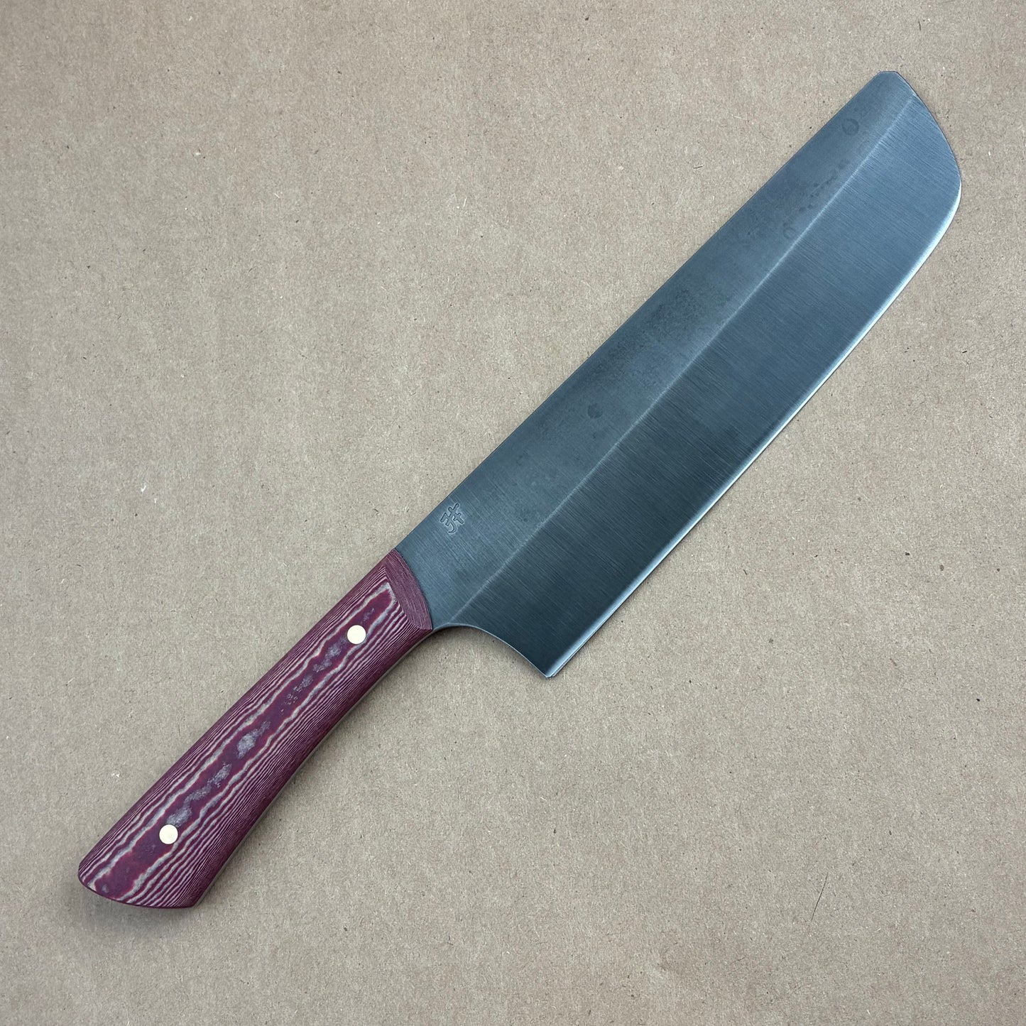 165mm Josh Fisher ProCut Nakiri Cardinal Richlite