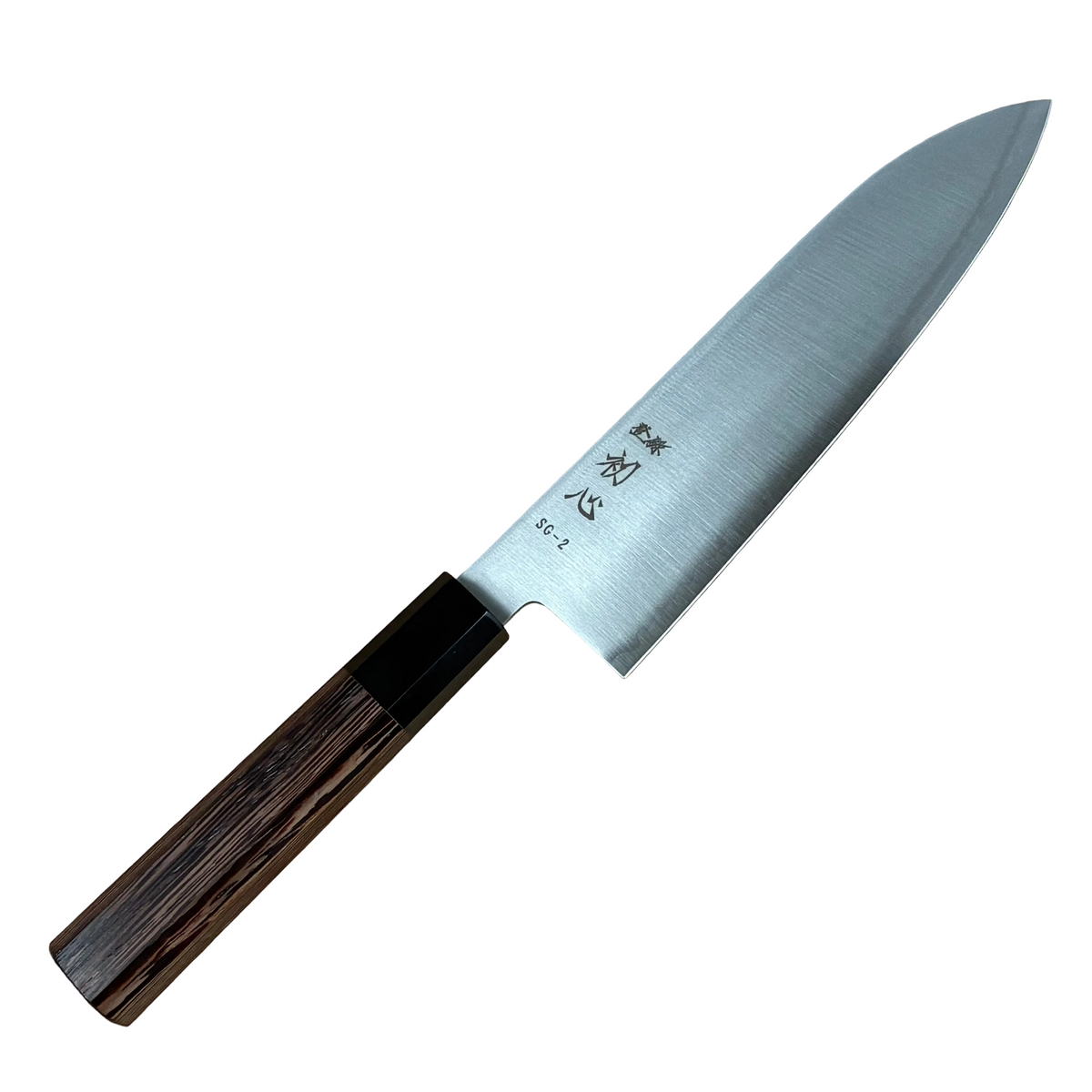 180mm Hatsukokoro Hayabusa SG2 Wa Santoku