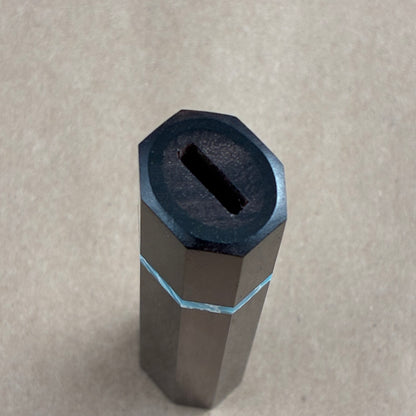 Ebony Wa Handle with Turqouise Spacer