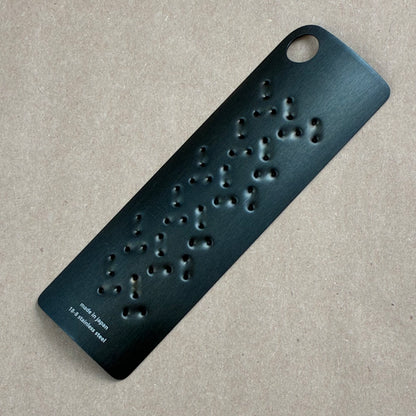 Black Stainless Curved Grater