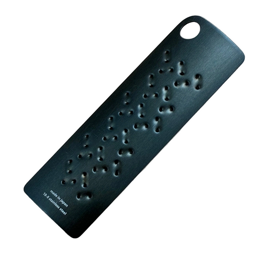 Black Stainless Curved Grater