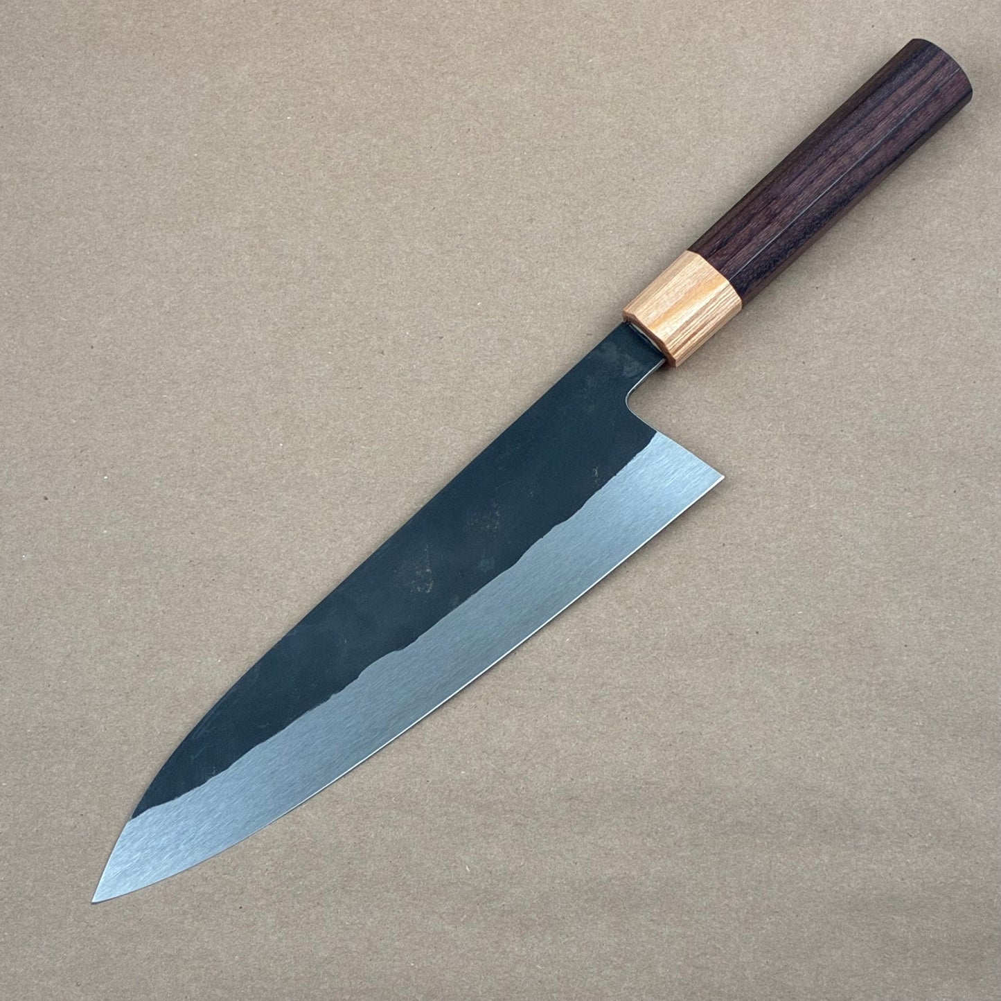 210mm Isamitsu Shirogami Wa Gyuto