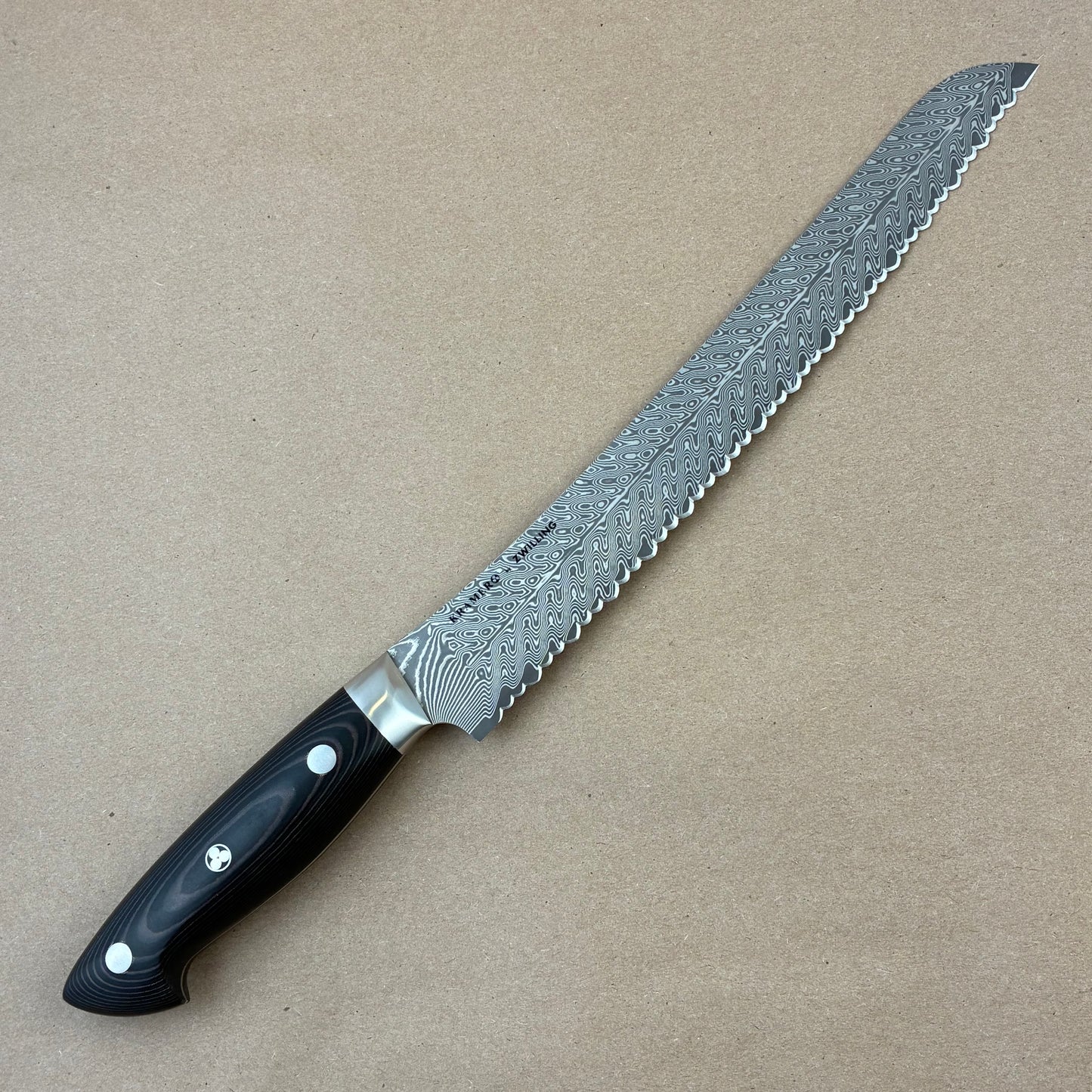 10" Zwilling Kramer Euroline SG2 Damascus Bread Slicer