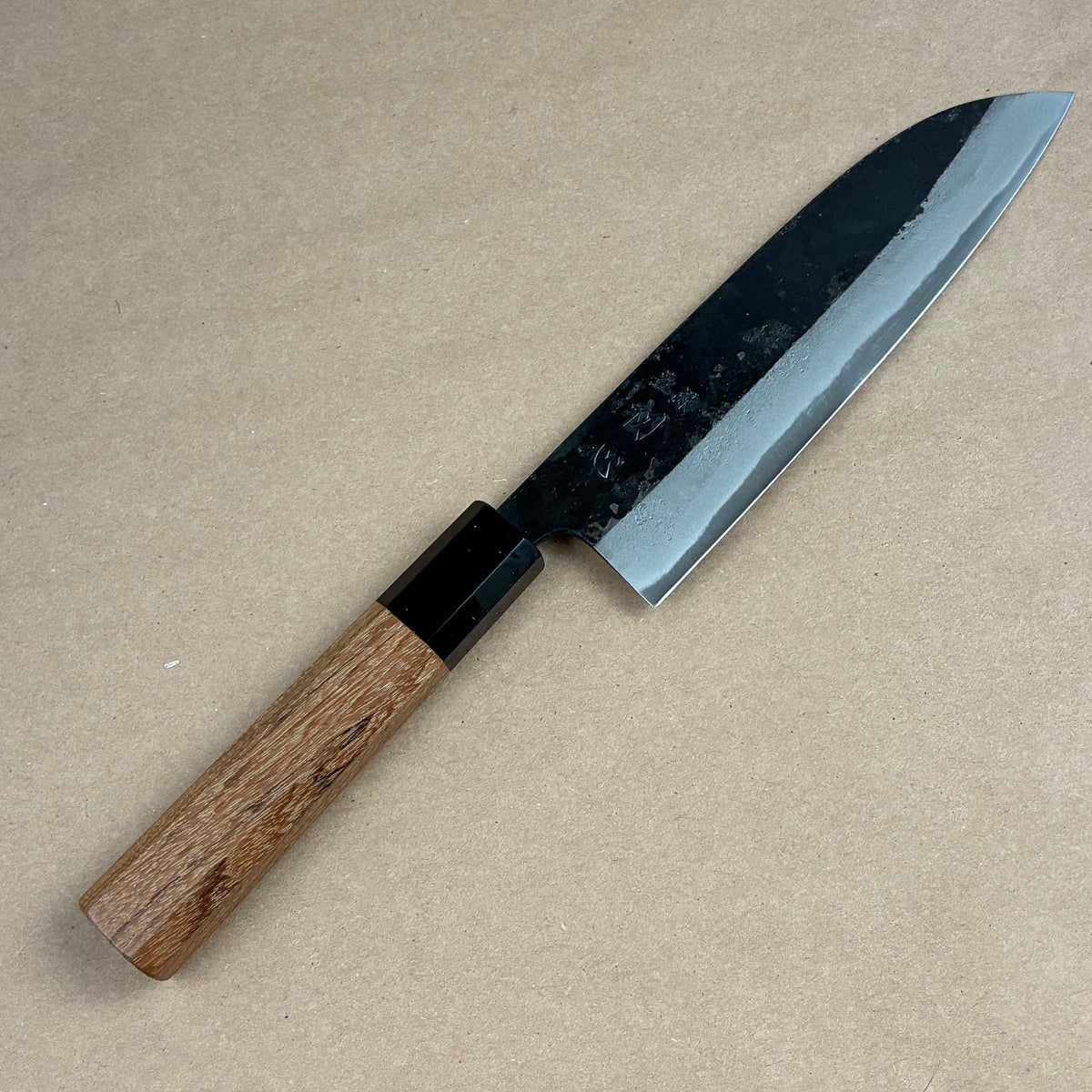 165mm Hatsukokoro Shikkoku Aogami Wa Santoku