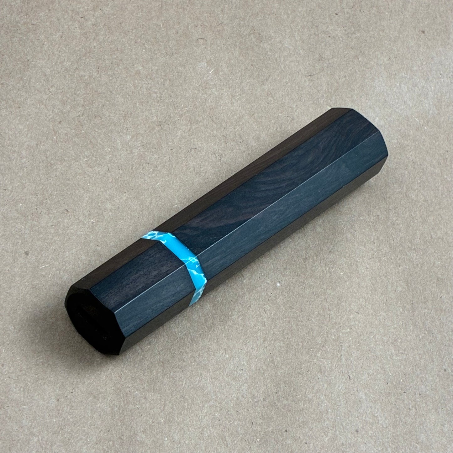 Ebony Wa Handle with Turqouise Spacer