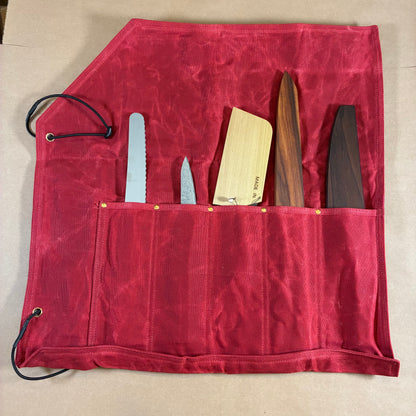 Hatsukokoro Wax Canvas Knife Roll
