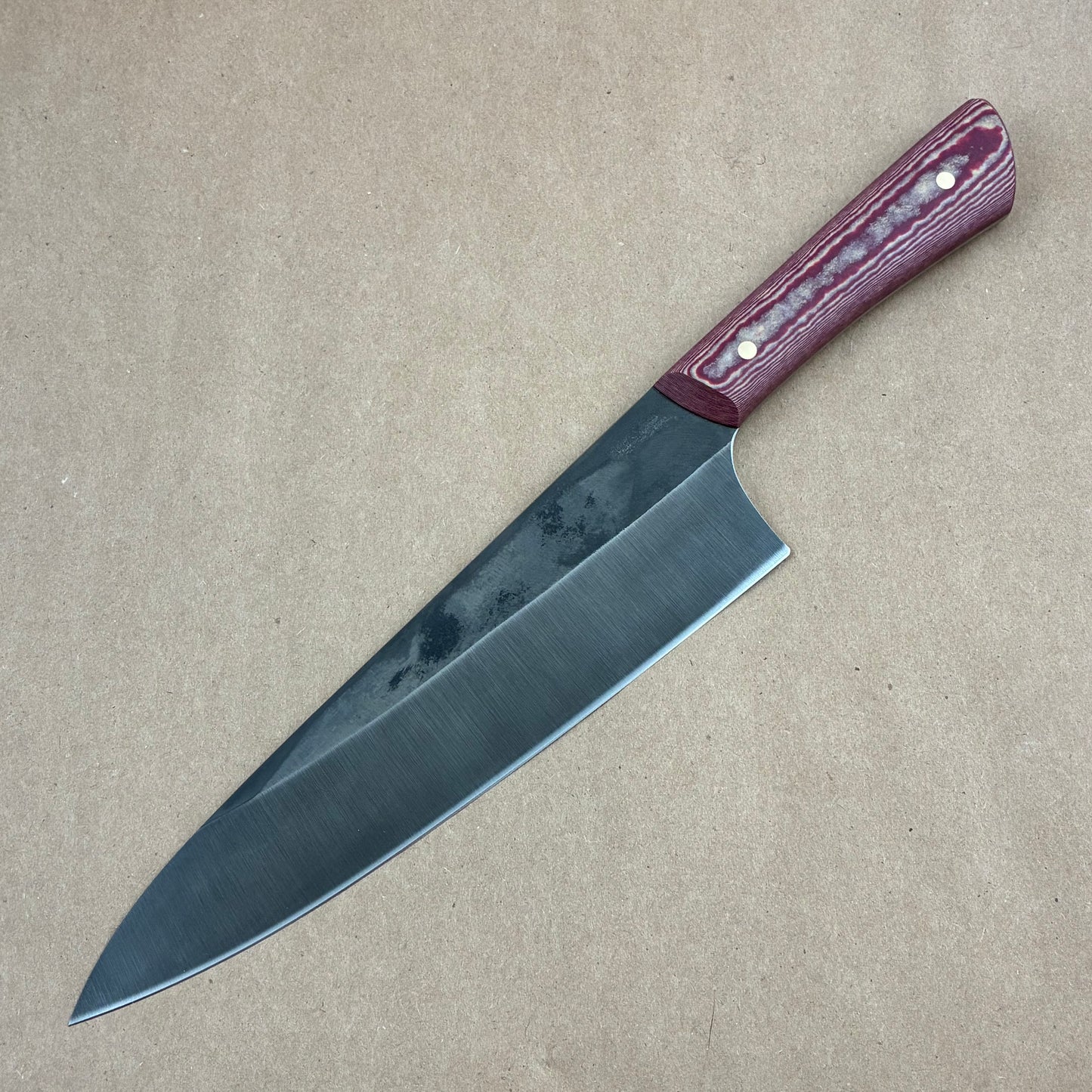 200mm Josh Fisher ProCut Chef Cardinal Richlite Handle