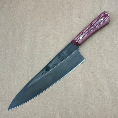 200mm Josh Fisher ProCut Chef Cardinal Richlite Handle