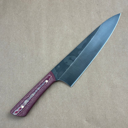 200mm Josh Fisher ProCut Chef Cardinal Richlite Handle