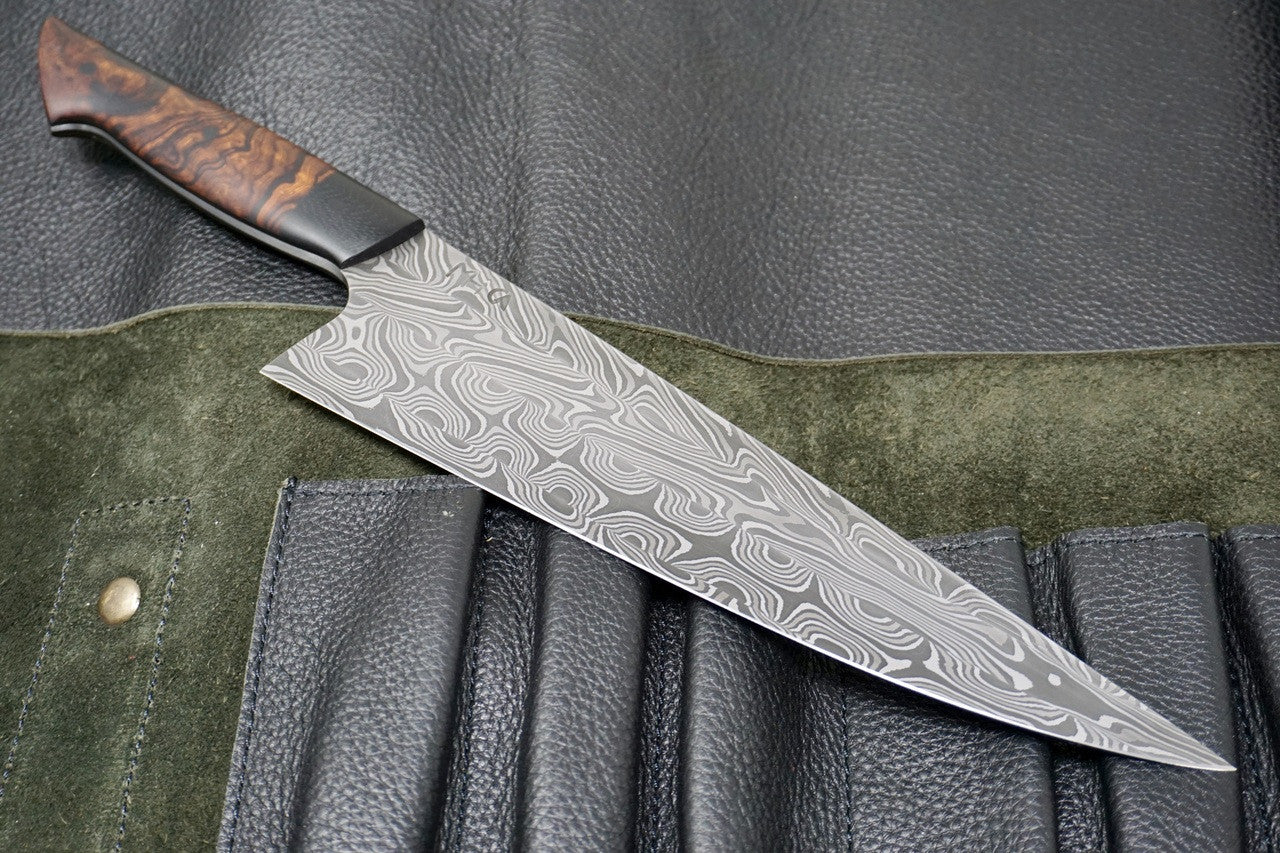 Messerschmeid Huber Turkish Twist Damascus Chef Knife