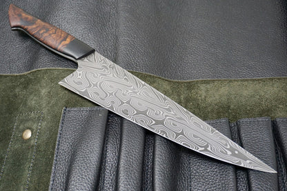 Messerschmeid Huber Turkish Twist Damascus Chef Knife