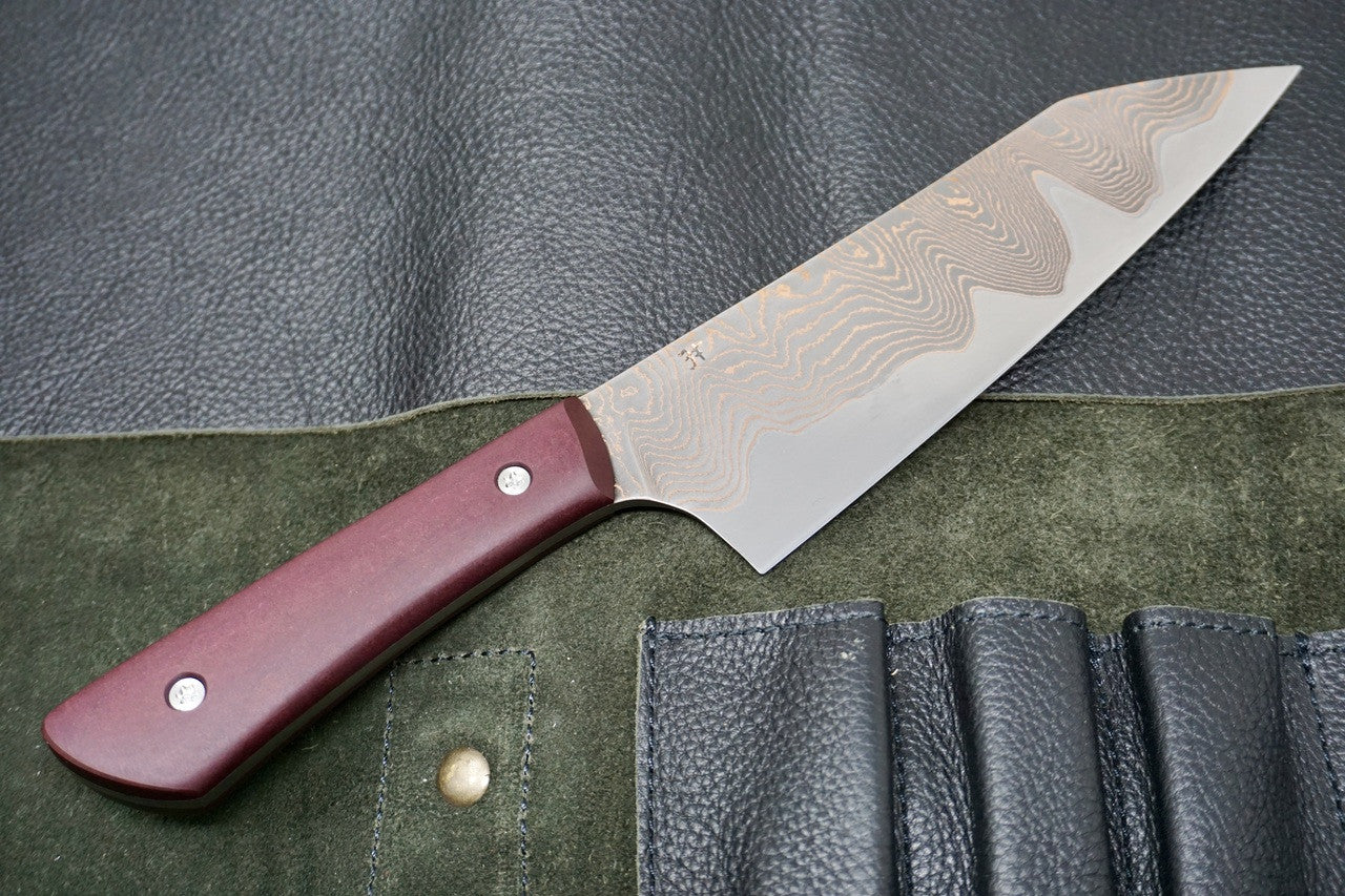 Joshua Fisher Damascus Bunka