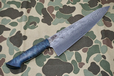 Messerschmeid Huber 50-Layer Damascus Chef Knife