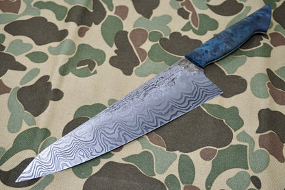 Messerschmeid Huber 50-Layer Damascus Chef Knife