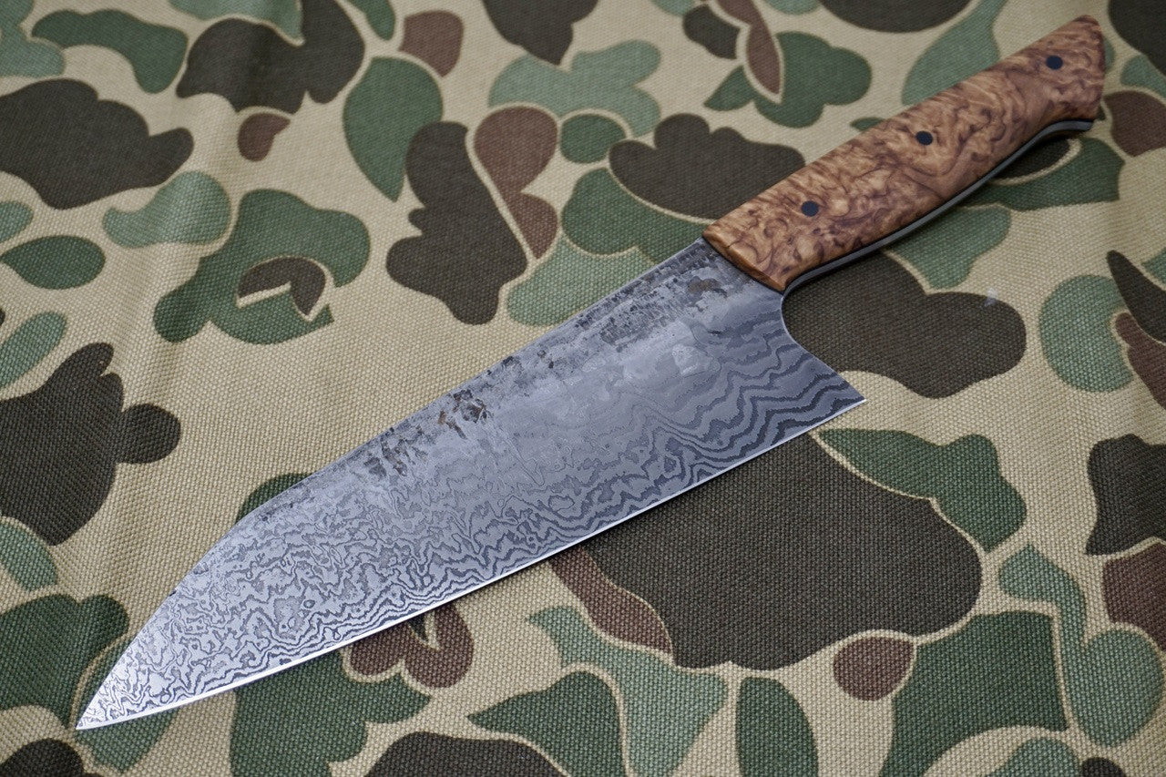 Martin Huber 100-Layer Damascus Chef Knife