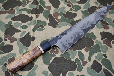 Messerschmeid Huber 50-Layer Damascus Clad Gyuto