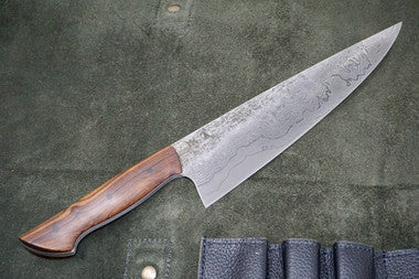 Messerschmeid Huber 200-layer Damascus Chef Knife