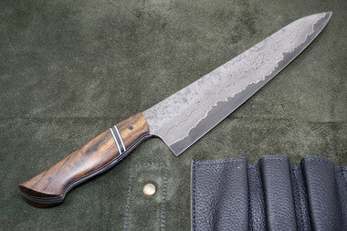 Martin Huber 100-Layer Damascus-Clad Chef Knife