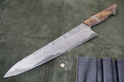 Martin Huber 100-Layer Damascus-Clad Chef Knife