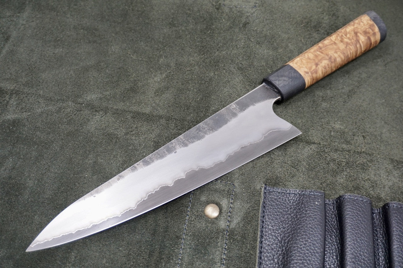 Martin Huber San-Mai Gyuto Sapele