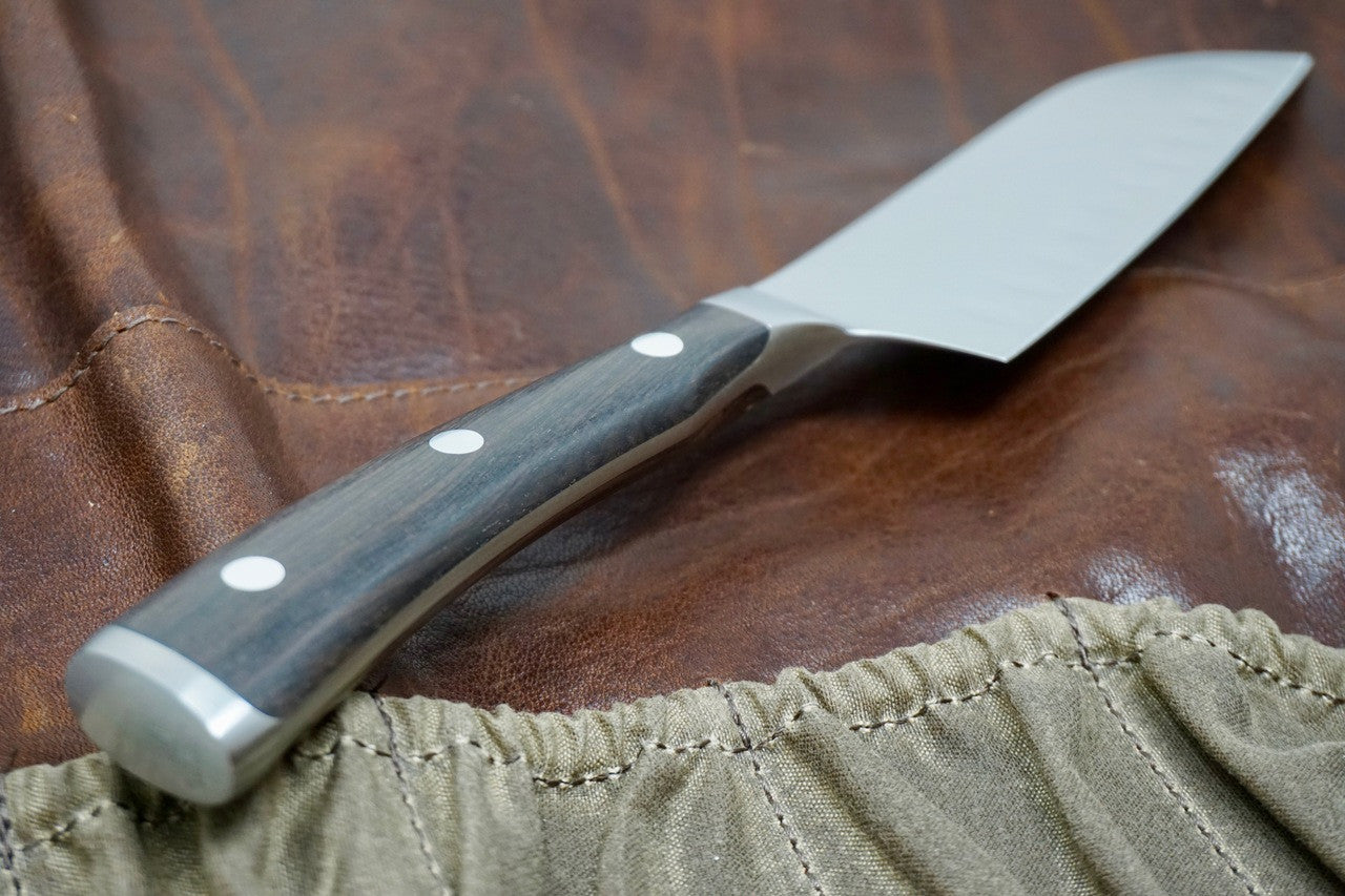 Wusthof Ikon Blackwood Santoku Knife -5"