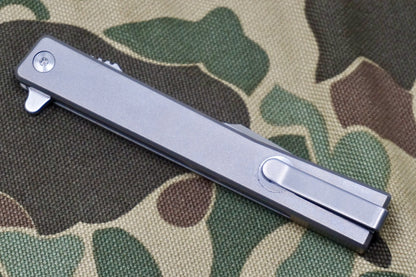 Ocaso Solstice Titanium Satin Harpoon Flipper