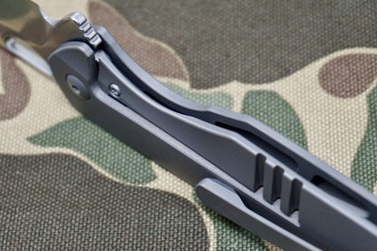 Kizer Sparrow S35VN Blade Titanium Handle