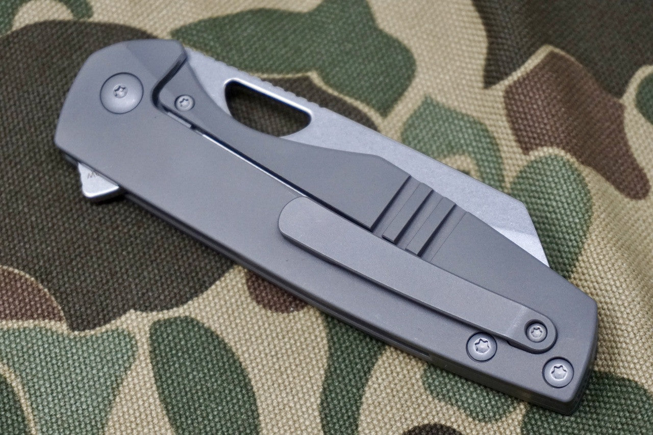 Kizer Sparrow S35VN Blade Titanium Handle