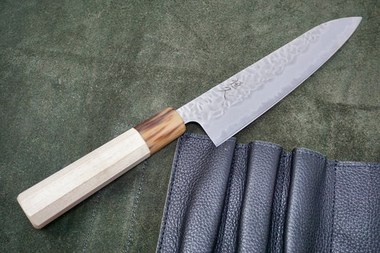 Tsunehisa Hammered Shirogami Gyuto 180mm