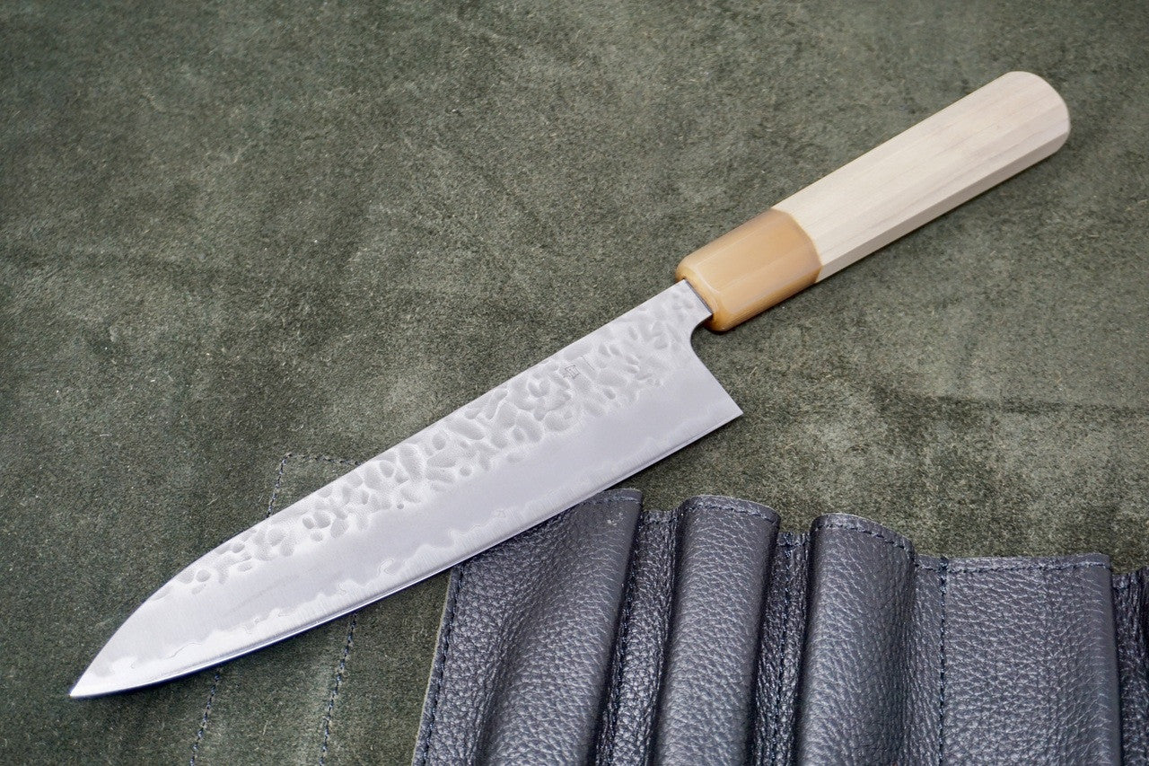 Tsunehisa Hammered Shirogami Gyuto 180mm