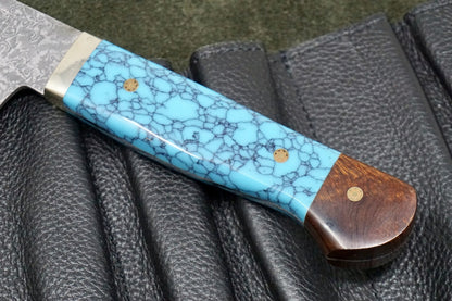 Hiro Knives Nickel Damascus SG2 Gyuto