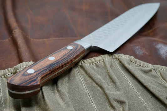 Tsunehisa VG-10 Santoku Knife - Western Handle