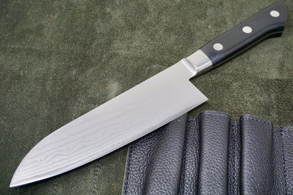 Tojiro Classic Damascus Santoku Knife - 170mm