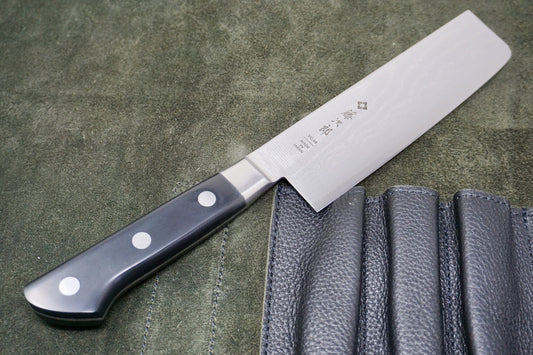 Tojiro Classic Damascus Nakiri Knife - 165mm