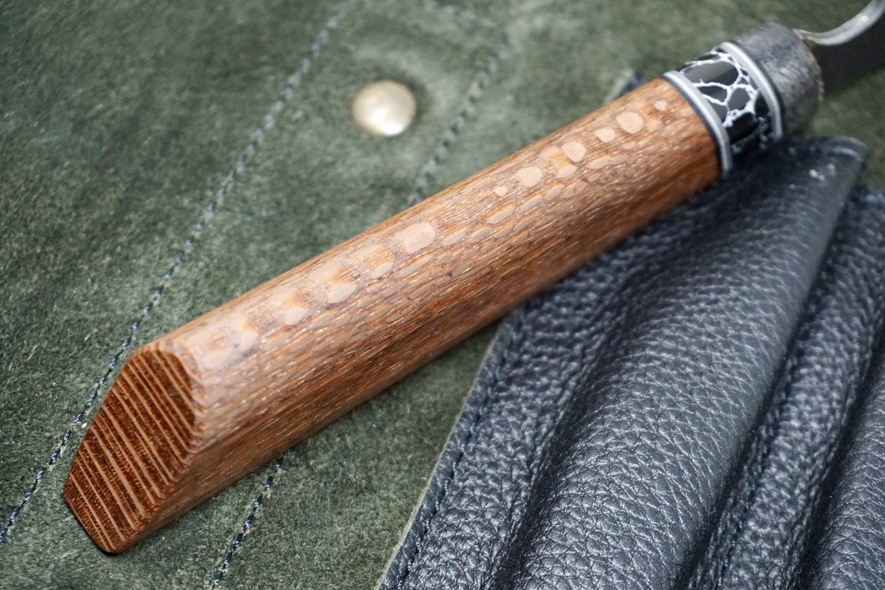 Tre' Hill San Mai Bunka O1 Leopardwood