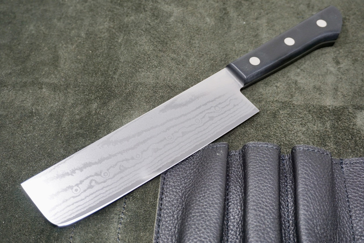 Tojiro Basic Damascus Nakiri Knife - 165mm