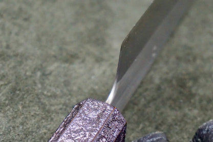 Tsunehisa Shirogami Sujihiki Purple Lacquer