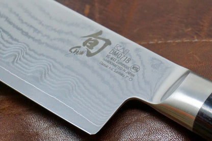 Shun Classic Santoku Knife - 7" Hollow Ground Blade