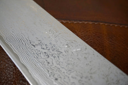 Tsunehisa SKD11 Gyuto Chef Knife - 210mm - Damascus Clad