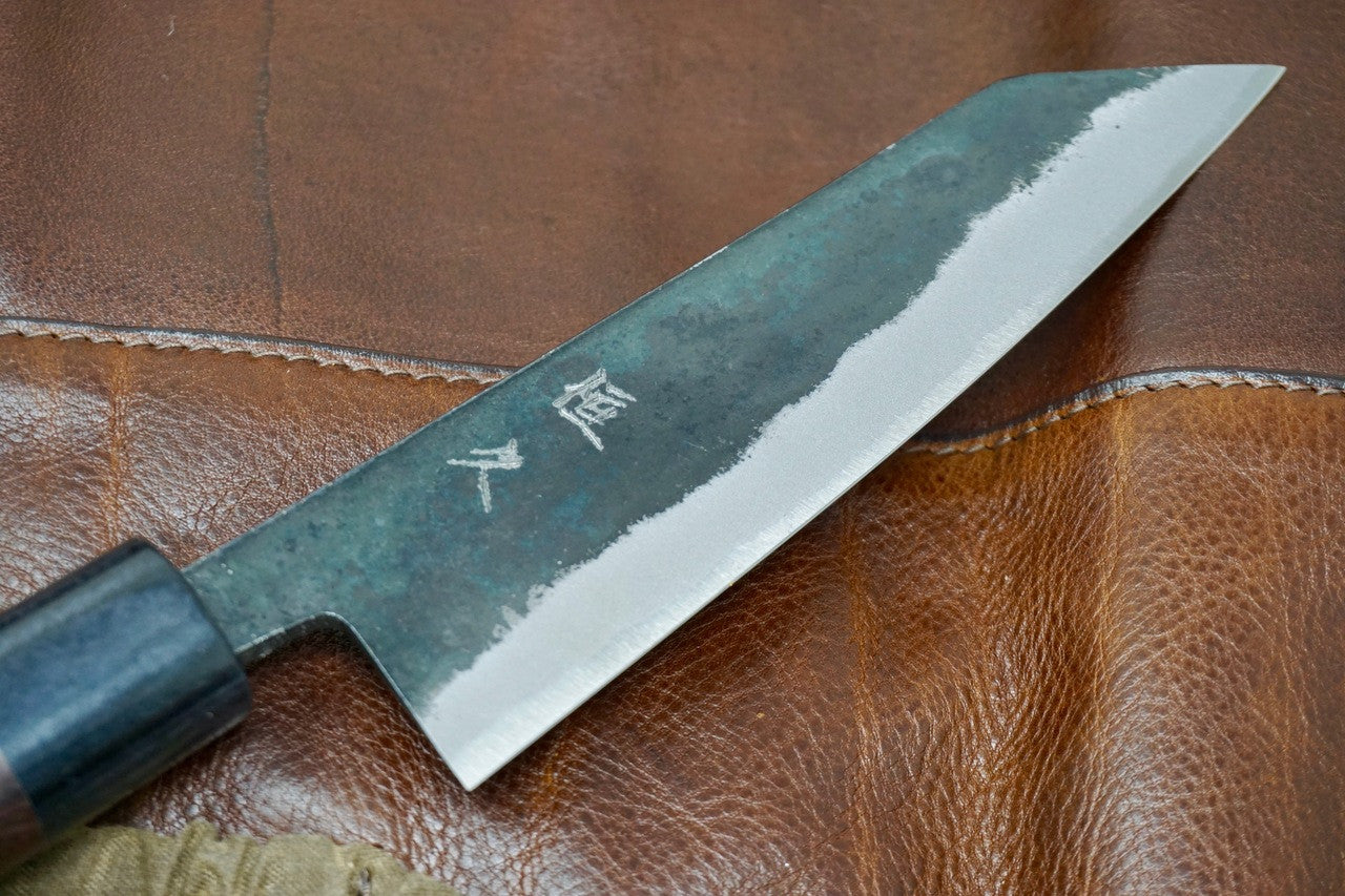 Tsunehisa Bunka Carbon Steel Kitchen Knife - 150mm