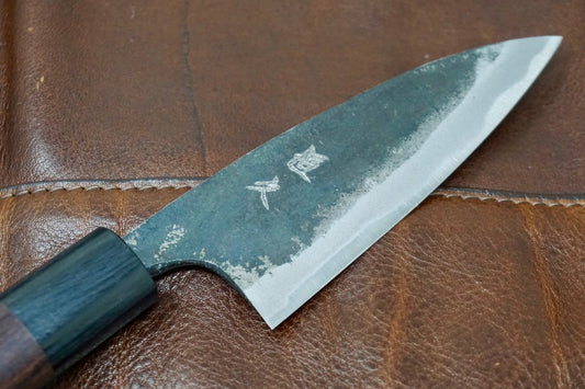 Tsunehisa Ko-Hocho Carbon Steel Kitchen Knife - 120mm