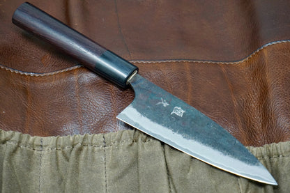 Tsunehisa Ko-Hocho Carbon Steel Kitchen Knife - 105mm