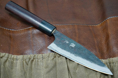 Tsunehisa Ko-Hocho Carbon Steel Kitchen Knife - 105mm