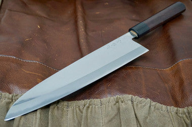 Nishida Gyuto Kitchen Knife 240mm - Polished Shirogami