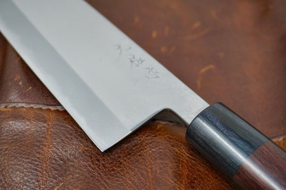 Nishida Gyuto Kitchen Knife 240mm - Polished Shirogami